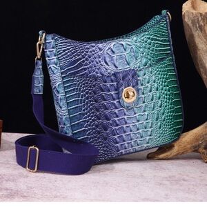 Tie-dyed 2 in 1 Croc Crossbody Bag